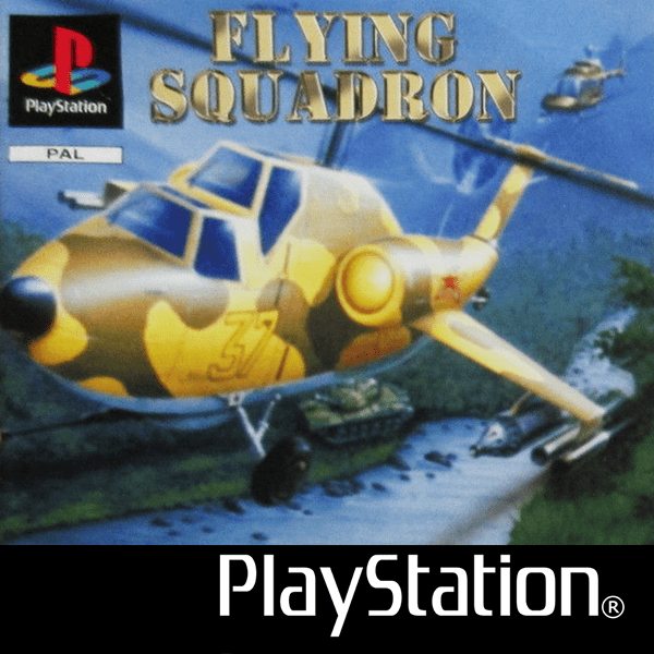 Flying Squadron box art for Playstation